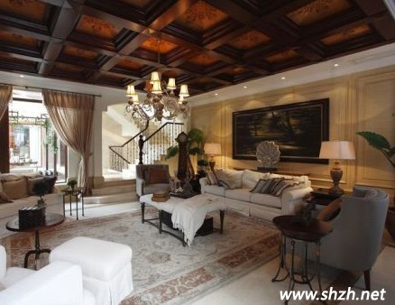 復(fù)古實木別墅