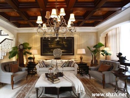 復(fù)古實木別墅